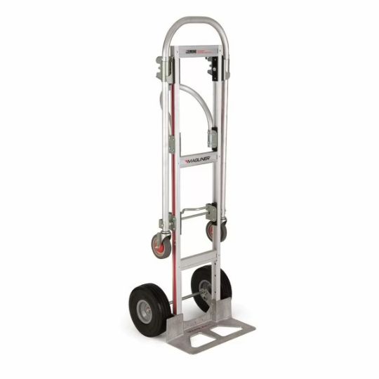 Convertible Hand Truck with Microcellular Foam Wheels | Gemini Sr. by Magliner