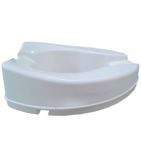 Raised Toilet Seat 2 Inch with Adjustable Clamps