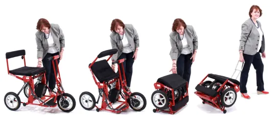 Folding electric sale tricycle scooter $199.99