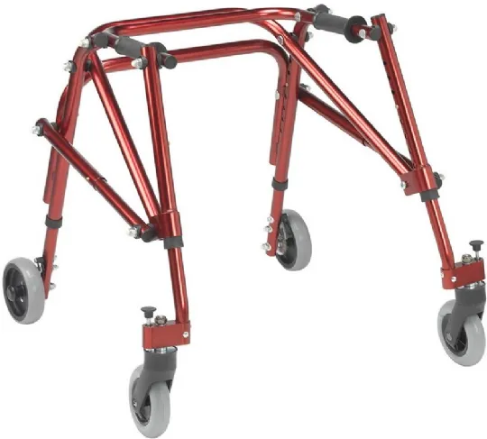 Nimbo posterior walker, junior, Castle Red