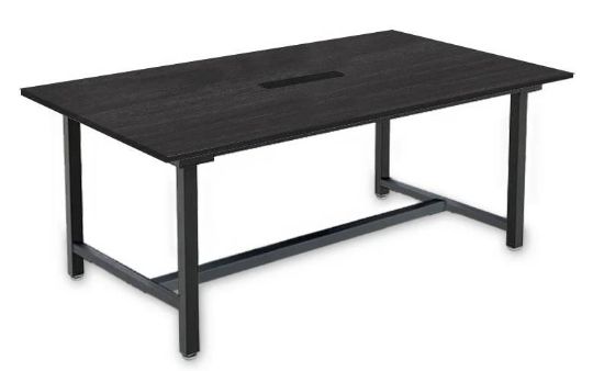 Stationary Conference Table for Up To Six People with 300 lbs. Top Capacity