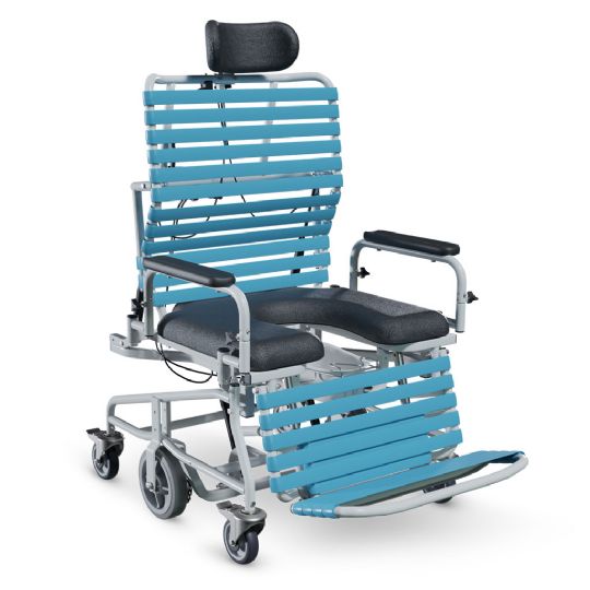 Bariatric Revive Shower Commode Chair with Molded Laterals 385B