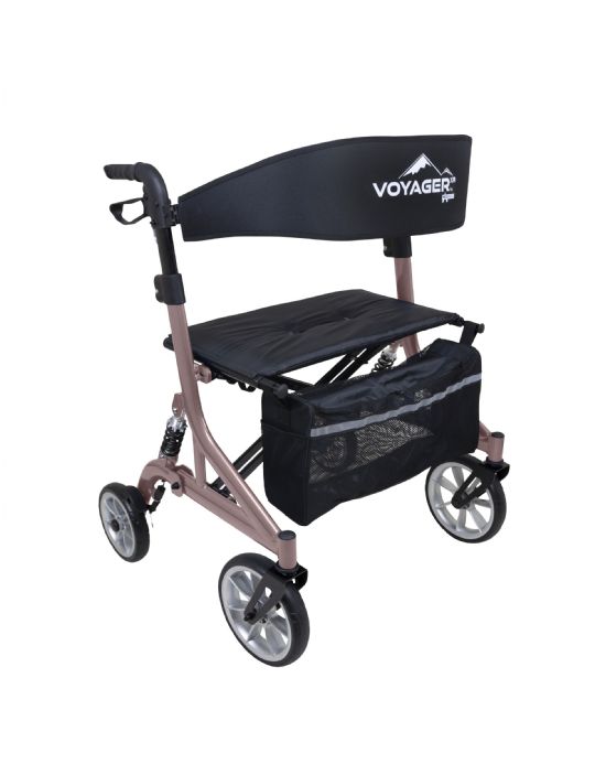Compass Health Voyager XR Rollator with Adjustable Height