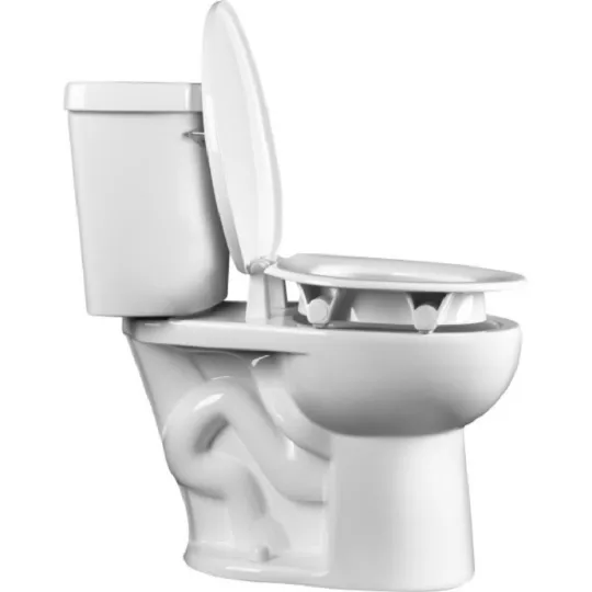 Toilet seat 2025 back support