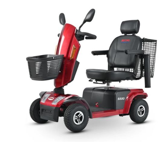 Mobility Scooter S500 Series with 350 lbs. Weight Capacity by Metro Mobility