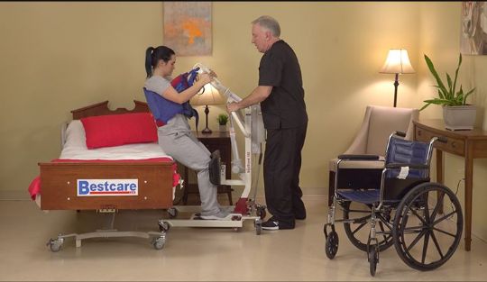 BestStand Electric Sit-to-Stand Bariatric Lift