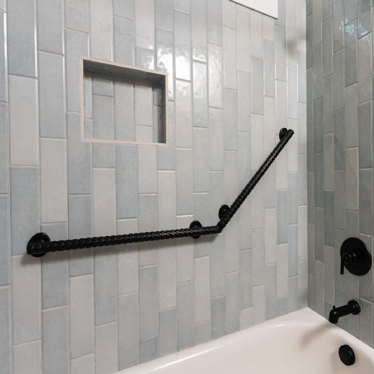 Wall Mounted Hinged Grab Bar - SafetyGrip from Hartmobility