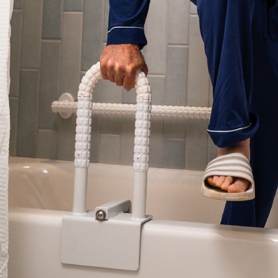 Bathtub Mounted Handrail - SafetyGrip from Hartmobility