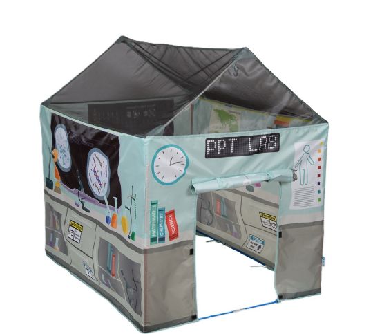 Sensory Tent with Science Center Theme for Imaginative Play