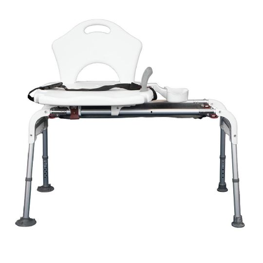 Vive Sliding Shower Chair - Height Adjustable for Shower Transfers