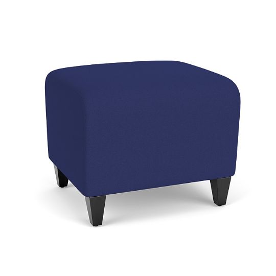 Ottoman Seat for Waiting Rooms with Wood or Steel Legs by Lesro