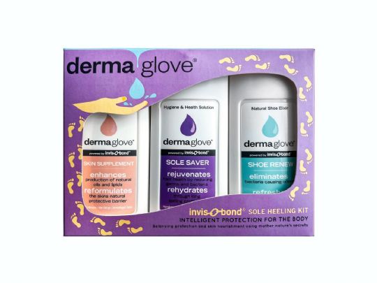 Dermaglove Sole Heeling Kit for Foot Health and Shoe Hygiene