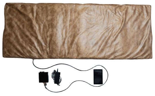 Vibroacoustic Therapy Vibrating Mat by SoundWell - French Roast Brown Color Option