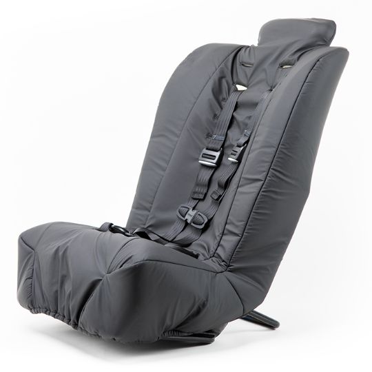 Adjustable Car Seat with Memory Foam Support - Low-Profile and Wipeable Upholstery - Spirit Spica