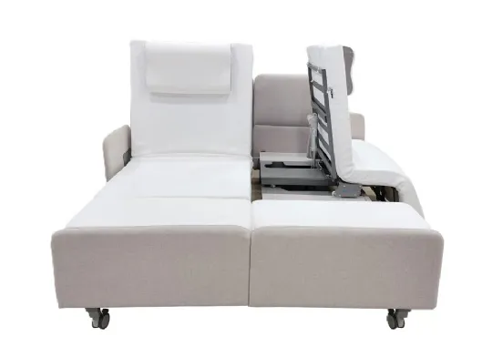 Power Adjustable King Size Bed with One Rotating Side - SPIN-H