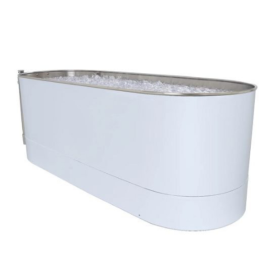 Long Hydrotherapeutic 105 Gallon Cold Tank - Mobile | Stationary or Tank with Legs by Whitehall