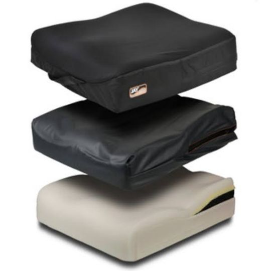 Span America Seat Cushion - Foam, Great for Wheelchairs - 16 in x 16 in x 3  in - Simply Medical