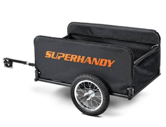 Cargo Trailer for Electric Scooters from SuperHandy - 155 lbs. Capacity