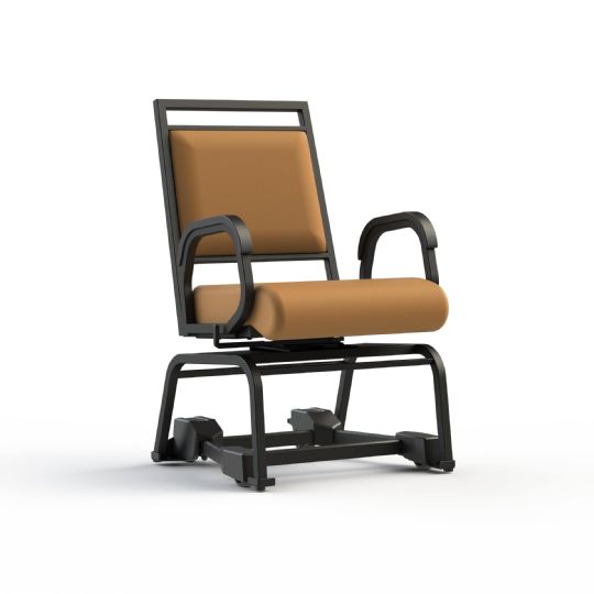 ComforTek Swivel and Rolling Dining Chair, with Arms