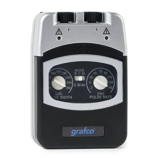 TENS Analog Pain Relief Device with Dual Channels and LCD Display from Graham Field