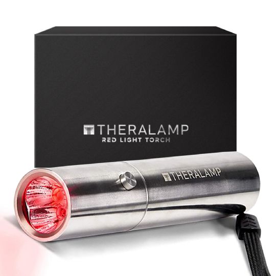 Red Light Therapy Handheld Torch for Improved Blood Circulation and Muscle Pain Relief - 630nm, 660nm, and 850 nm Wavelengths