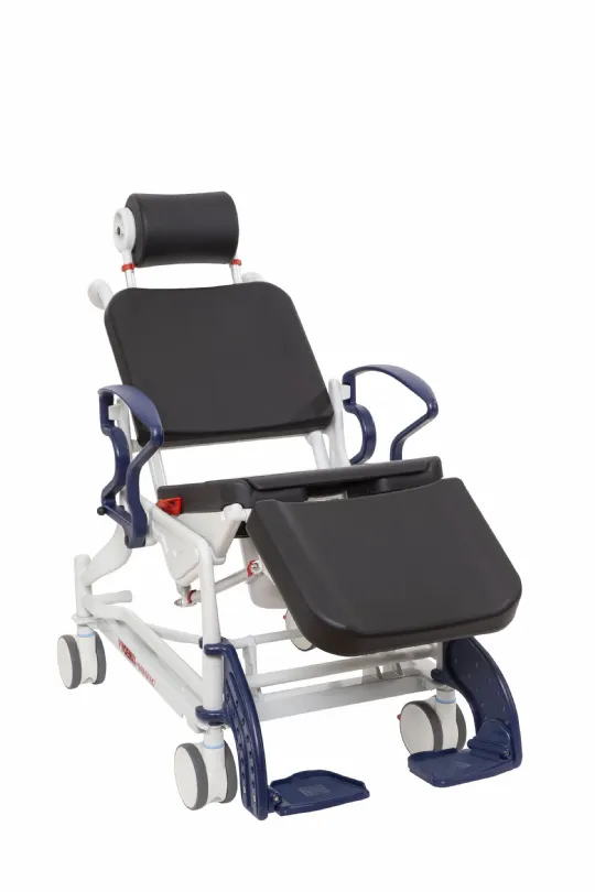 Robotec Phoenix 200 Multifunction Reclining Bariatric Shower and Commode Chair 440 lbs. Weight