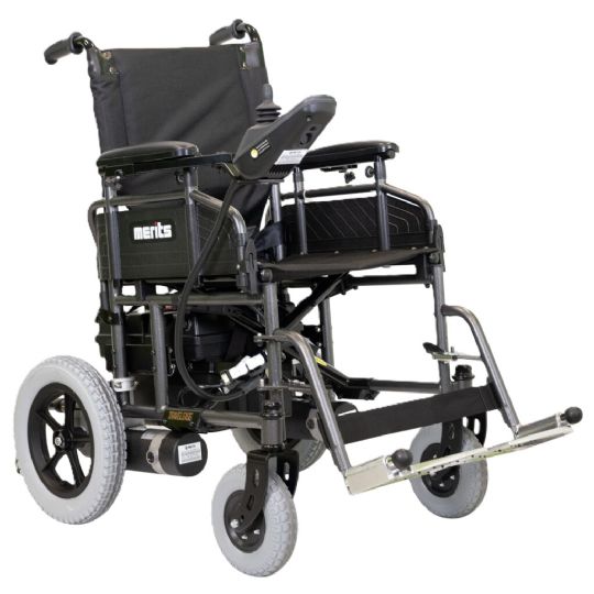 Travel-Ease Portable Folding Power Wheelchair by Merits