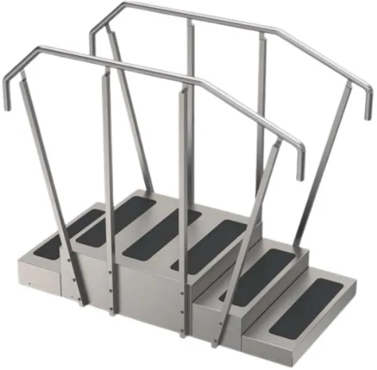 Custom Training Stairs for Physical Therapy and Rehabilitation by Whitehall