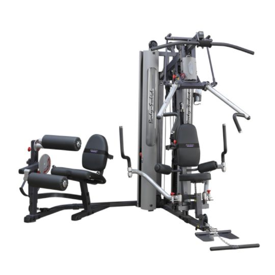 Body-Solid Bi-Angular Home Gym, 210-lb. Stack, Resistance from 2 Directions, 6 Complete Stations, DuraFirm Padding