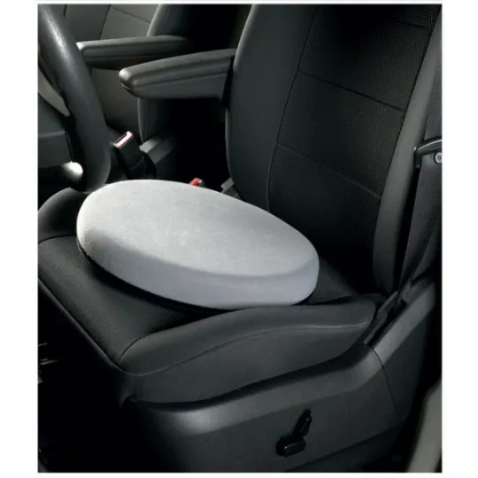 Heavy-Duty 360 degree Swivel Seat Cushion with Secure Rubber Base