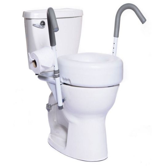 Ultimate Toilet Safety Frame - Fits All Standard Toilets