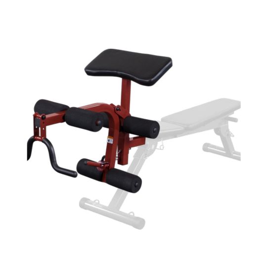 Best Fitness Leg Developer and Preacher Curl Attachment for Body-Solid Best Fitness Bench