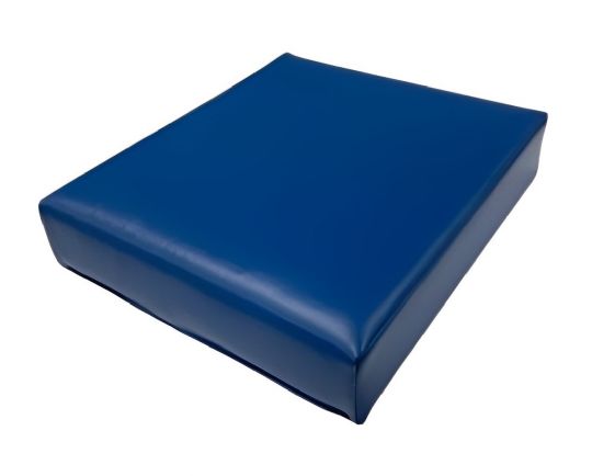 Seascape Blue Vinyl Covered Bolster Block - Antimicrobial and Radiolucent