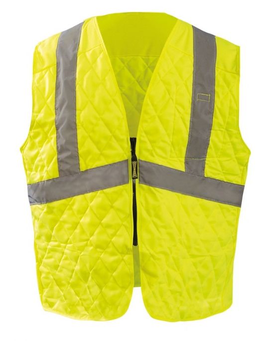 HyperKewl and MiraCool Evaporative Cooling Traffic Safety Vest