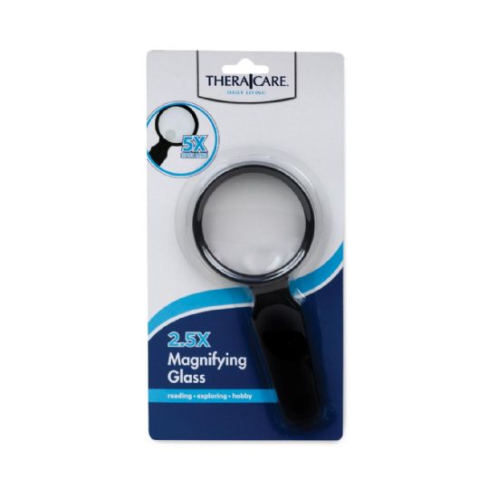 Theracare Magnifying Glass with Spot Lens for Reading - Case of 48