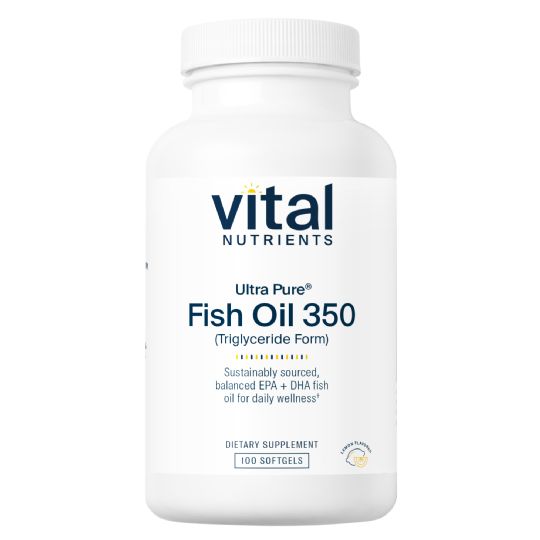 Fish Oil 350 (TG) - Ultra Pure, 100 Capsules