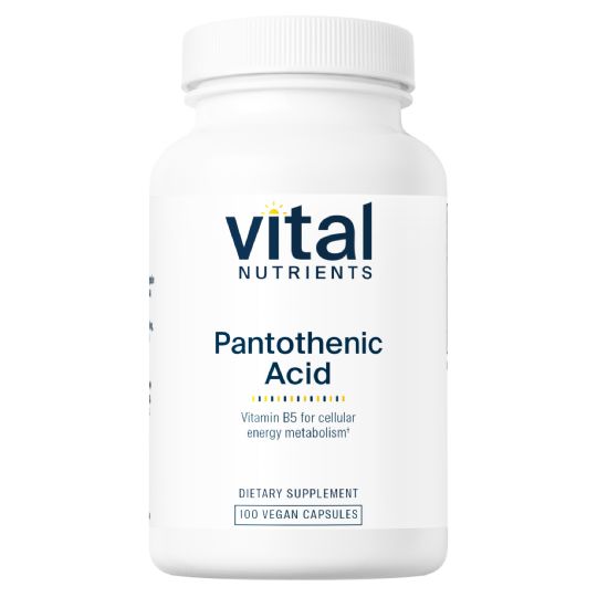 Pantothenic B5 Acid Vitamin Supplement