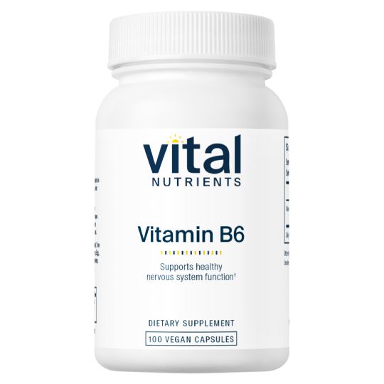 Vital Nutrients Vitamin B6 Dietary Supplement