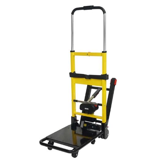 Voltstair Hercules Motorized Battery Stair Climbing Hand Truck Portable Dolly for Transportation Moving Lifting with 500 lbs. Weight Capacity - Features Straps | Brakes | Speed Control