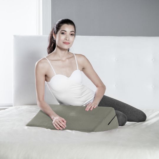 ComfiLife Lumbar Support Memory Foam Back Pillow, Gray