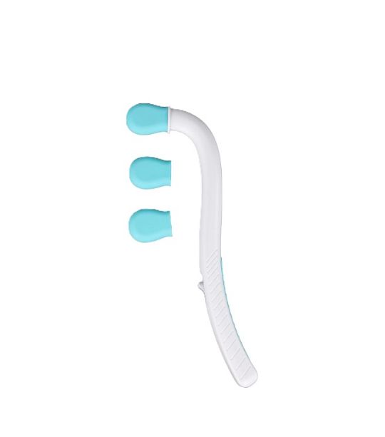 Toileting Aid with Ergonomic Handle and Silicone Tips by Vive