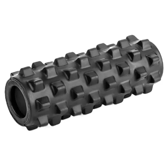 Foam Roller with Extra Firm Texture and 12 Inches Length by RumbleRoller