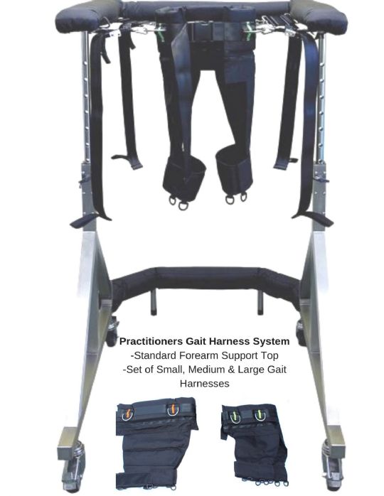 Second Step Gait Harness System for Practitioners w/ 3 Harness Set (Free USA Shipping, FULLY ASSEMBLED)
