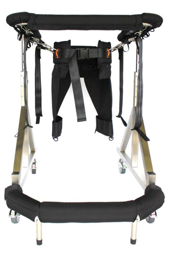 Second Step Gait Harness System for Home Users w/ Custom-Made Gait Harness - (Rear View)