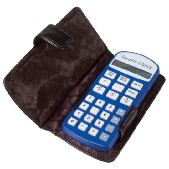 Here's the Calculator in its carry case