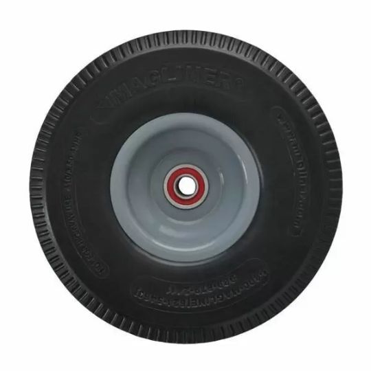 Large 10-inch wheels