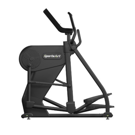 This Elliptical Machine is self-powered and has a sleek design