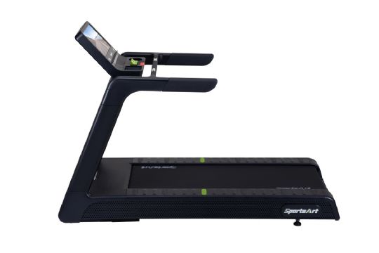 Side view of the Treadmill