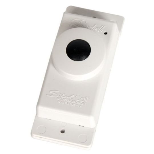 Silent Call Medallion Series Wireless Doorbell Transmitter (not included) - Optional Upgrade