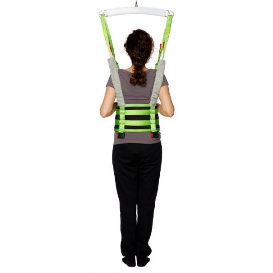 The chest belt gives support while walking and balancing